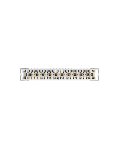 NMC-PL10-DU-10 (10 шт). Плинт размыкаемый, (0...9), крепление под кронштейн и круглые направляющие. NIKOMAX в Рубцовске