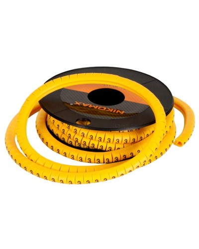 NMC-CMR-H-YL-500 (500шт). Маркер кабельный. NIKOMAX в Рубцовске