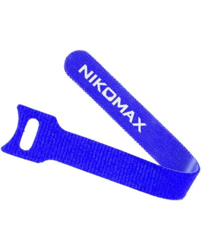 NMC-CTV210-16-SB-BL-10 (10шт). Стяжка-липучка с мягкой пряжкой. NIKOMAX в Рубцовске