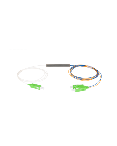 NMF-SPP1X2A1-SCA-M. Сплиттер планарный 1x2, 9/125мкм, SC/APC, 0.9 мм. NIKOMAX в Рубцовске