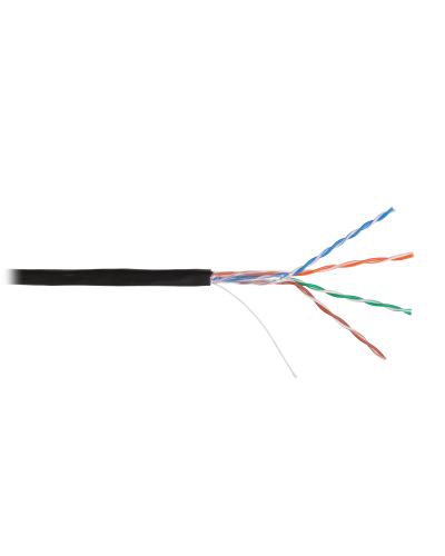 U/UTP 4pair, Cat5e, Solid, Out, нг(А)-HF (NMC 2100B-BK). Кабель «витая пара» (LAN) для структурированных систем связи. NIKOMAX в Рубцовске