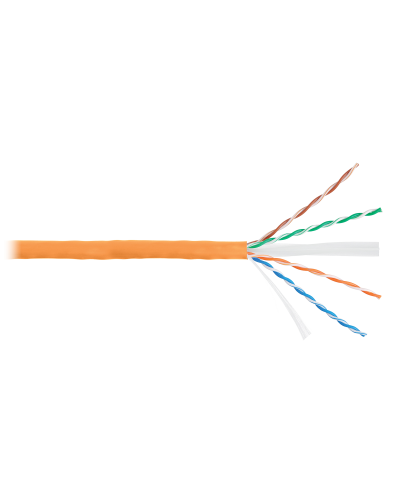 U/UTP 4pair, Cat6, Solid, In, нг(А)-HF (NMC 2140C-OR). Кабель «витая пара» (LAN) для структурированных систем связи. NIKOMAX в Рубцовске