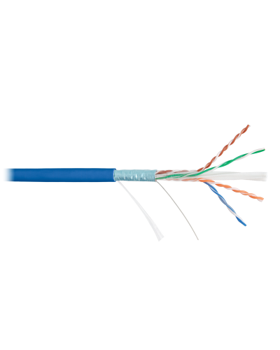F/UTP 4pair, Cat6, Solid, In, нг(А)-HF (NMC 4240C-BL). Кабель «витая пара» (LAN) для структурированных систем связи. NIKOMAX в Рубцовске