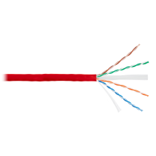 U/UTP 4pair, Cat6, Solid, In, нг(А)-HF (NMC 4140C-RD). Кабель «витая пара» (LAN) для структурированных систем связи. NIKOMAX
