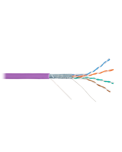 F/UTP 4pair, Cat5e, Solid, In, нг(А)-HF (NMC 4200C-VL). Кабель «витая пара» (LAN) для структурированных систем связи. NIKOMAX в Рубцовске