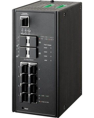 NIS-3500-3412PGE (64PY0804). Коммутатор управляемый с PoE. NSGate в Рубцовске