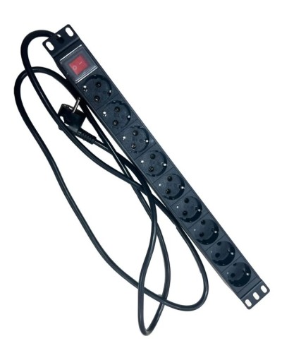 NTSS-PDU-DA2036 гор.размещ. 9xSchuko базовые 16A Schuko 2м. Блок розеток 19. NTSS в Рубцовске