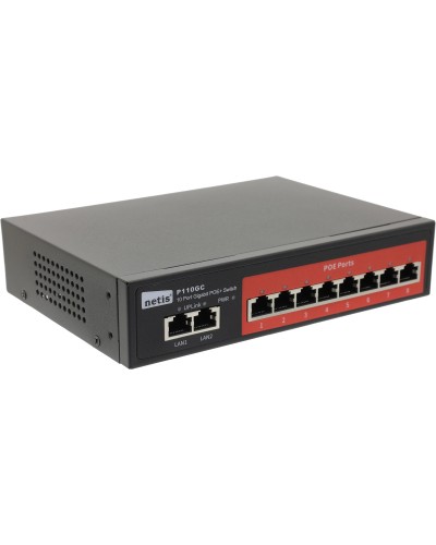 Netis P110GC. Коммутатор сетевой PoE неуправляемый. Netis в Рубцовске