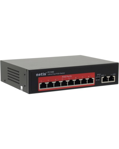 Netis P110C. Коммутатор сетевой PoE неуправляемый. Netis в Рубцовске
