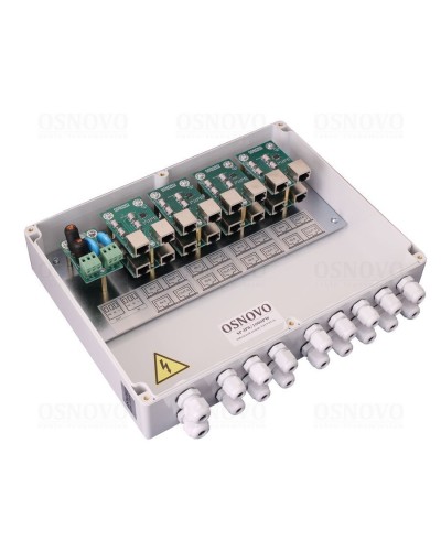 SP-IP8/1000PW. Устройство грозозащиты цепей Ethernet. OSNOVO в Рубцовске