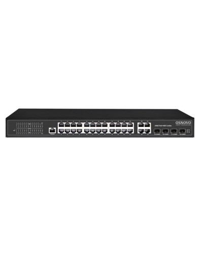 SW-8244/L(400W). Коммутатор 24-портовый  Gigabit Ethernet с PoE. OSNOVO в Рубцовске