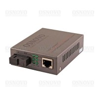 OMC-1000-11S5a. Медиаконвертер оптический. OSNOVO