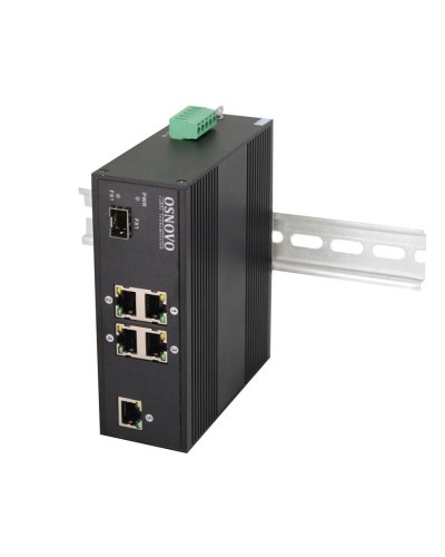 SW-40501/IC. Промышленный PoE коммутатор Fast Ethernet на 6 портов. OSNOVO в Рубцовске