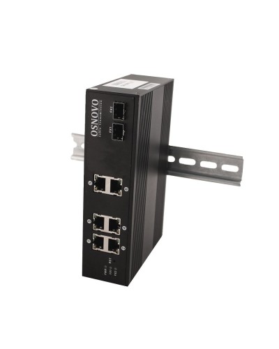 SW-8062/IC. Промышленный PoE коммутатор Gigabit Ethernet на 8 портов. OSNOVO в Рубцовске