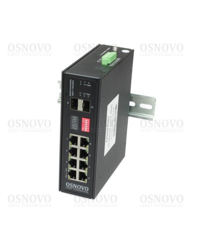 SW-80802/I(Port 90W, 300W). Коммутатор с PoE. OSNOVO в Рубцовске