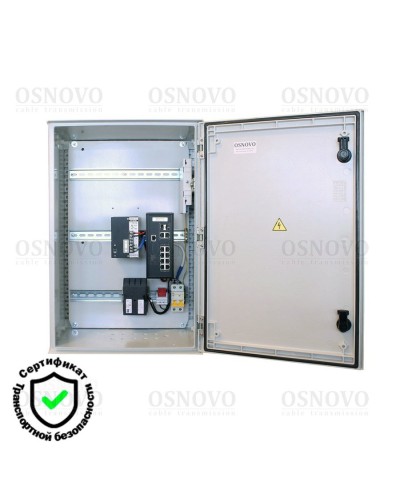 OSP-46T1(SW-80822/ILR). Уличная станция с термостабилизацией и резервным питанием. OSNOVO в Рубцовске