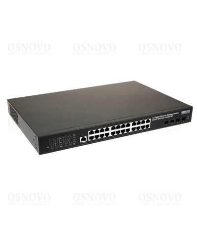 SW-24G4X-1L. Коммутатор с PoE. OSNOVO в Рубцовске