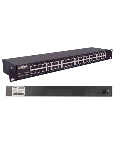 SP-IP24/100R. Устройство грозозащиты цепей Ethernet. OSNOVO в Рубцовске