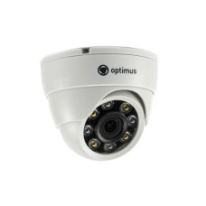IP-E025.0(2.8)PL_DP03. Видеокамера IP купольная. Optimus