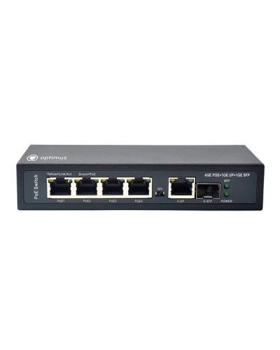 U1E-4G/1G/1S. Коммутатор с PoE . Optimus в Рубцовске
