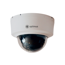 IP-S025.0(2.8)MP_DP01. Видеокамера IP купольная. Optimus