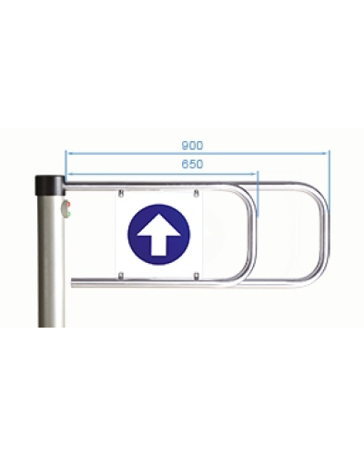 PERCo-ASG-900. Створка для калитки. PERCo в Рубцовске