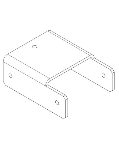 PERCo-MB-16.4. Накладка прямая нижняя. PERCo в Рубцовске