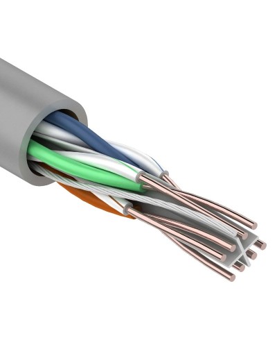 U/UTP 4PR 23AWG, CCA, CAT6, PVC, 305м. PROconnect (01-0047-3). Кабель «витая пара» (LAN) для структурированных систем связи. PROCONNECT в Рубцовске
