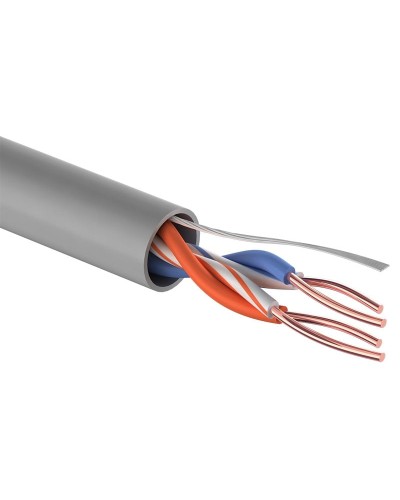 U/UTP 2PR 24AWG, CCA, CAT5e PVC, 305м. PROconnect (01-0022-3). Кабель «витая пара» (LAN) для структурированных систем связи. PROCONNECT в Рубцовске