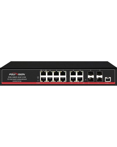 PND-M8GP-4G4F(150). Коммутатор управляемый оптический 12 портовый. Polyvision в Рубцовске