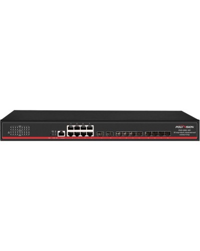 PND-M8G-10F. Коммутатор управляемый оптический 18 портовый. Polyvision в Рубцовске