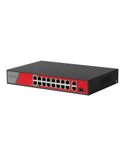 PND-16P-2G1F-BT2 (300W). Коммутатор гибридный 16+2+1 с PoE. Polyvision в Рубцовске
