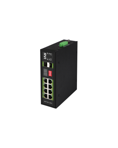 RVi-1NSIM8GP-2S. Коммутатор с питанием по PoE. RVi в Рубцовске