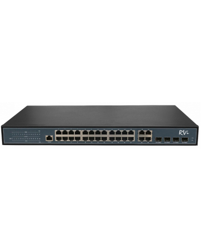 RVi-1NSM24G-4C. Коммутатор с питанием по PoE. RVi в Рубцовске