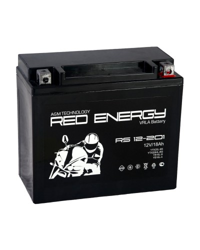 Red Energy RS 12201. Аккумулятор герметичный свинцово-кислотный стартерный. Red Energy в Рубцовске
