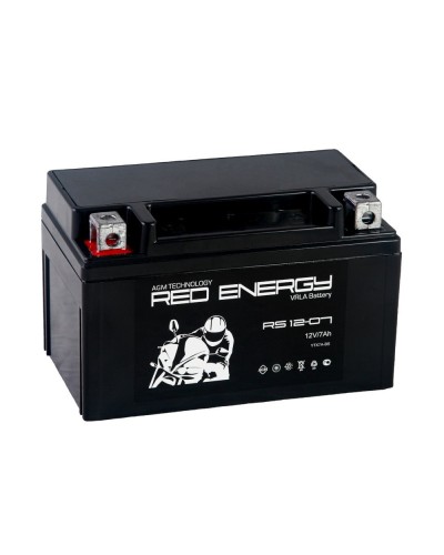 Red Energy RS 1207. Аккумулятор герметичный свинцово-кислотный стартерный. Red Energy в Рубцовске
