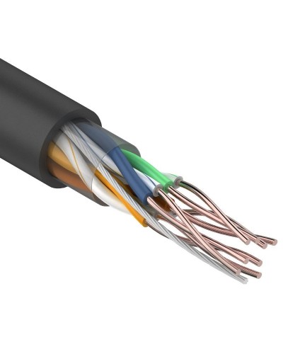 U/UTP 4PR 24AWG CAT5e 305м OUTDOOR REXANT (01-0045). Кабель «витая пара» (LAN) для структурированных систем связи. Rexant в Рубцовске