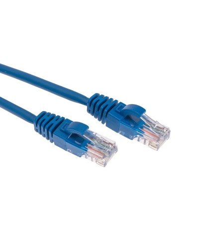 Патч-корд U/UTP, CAT 5e, RJ45-RJ45, 26AWG, LSZH, синий, 1м  REXANT (02-0104-1). Патч-корд UTP. Rexant в Рубцовске