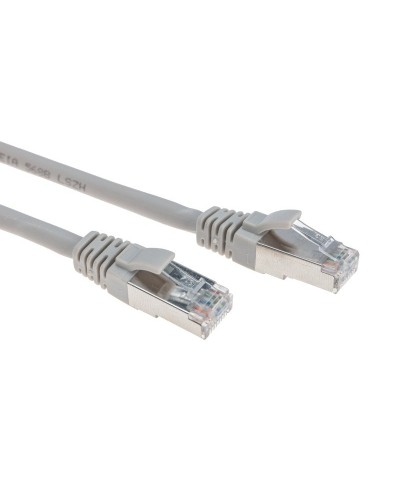 Патч-корд S/FTP CAT 6A (10G), RJ45-RJ45, 28AWG, LSZH, серый, 3м REXANT (02-0390-3). Патч-корд медный. Rexant в Рубцовске