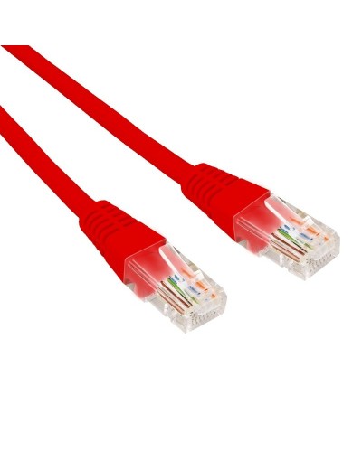 Патч-корд U/UTP CAT 6, RJ45-RJ45, 26AWG, LSZH, красный, 2м REXANT (02-0293-2). Патч-корд UTP. Rexant в Рубцовске