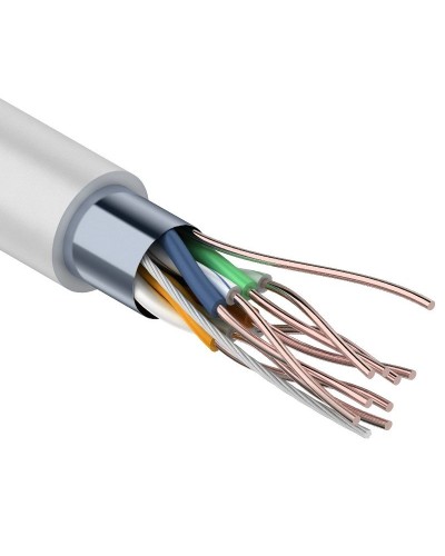 F/UTP 4PR 24AWG CAT5e 305м REXANT (01-0143). Кабель «витая пара» (LAN) для структурированных систем связи. Rexant в Рубцовске