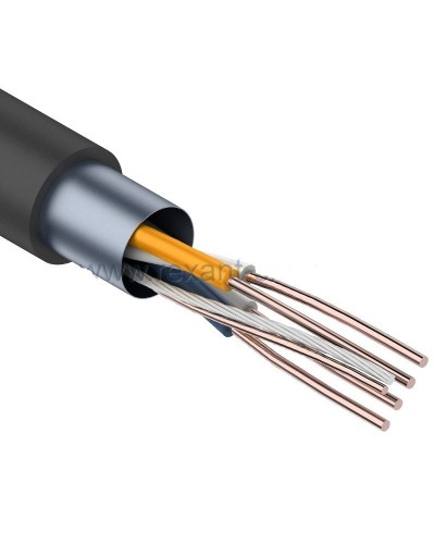 F/UTP, CAT 5e, PE, 2PR, 24AWG, OUTDOOR, SOLID, черный, 305м, REXANT (01-0124). Кабель «витая пара» (LAN) для структурированных систем связи. Rexant в Рубцовске