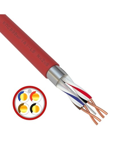 КПСВЭВнг(А)-LS 2х2х0,5 (01-4865-1)(REXANT). Кабель для систем пожарной и охранной сигнализации. Rexant в Рубцовске