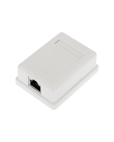 Розетка компьютерная внешняя 1-порт FTP RJ-45 (8P8C), CAT 5e REXANT (03-0122): Розетка RJ-45 в Рубцовске