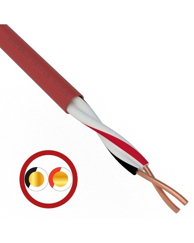 КПСВВнг(А)-LS 1х2х1,0 (01-4862)(REXANT). Кабель для систем пожарной и охранной сигнализации. Rexant в Рубцовске