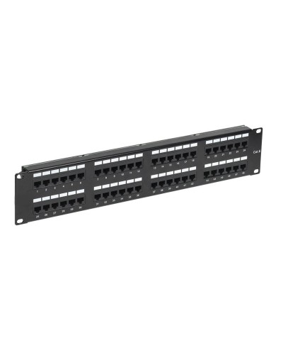 Панель коммутационная с кабельными органайзерами 19", 2U, 48 портов, RJ-45, CAT 6, UTP REXANT PRO (02-0232): Патч-панель 19" в Рубцовске