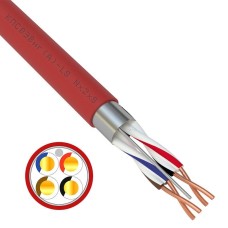 КПСВЭВнг(А)-LS 2х2х1,5 (01-4868-1)(REXANT). Кабель для систем пожарной и охранной сигнализации. Rexant