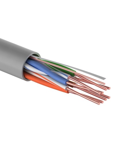 U/UTP, CAT 5e, ZH нг(А)-HF, 4PR, 24AWG, INDOOR, SOLID LIGHT 305 м (01-0059). Кабель «витая пара» (LAN) для структурированных систем связи. Rexant в Рубцовске