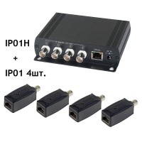 IP01K. Удлинитель Ethernet. SC&T