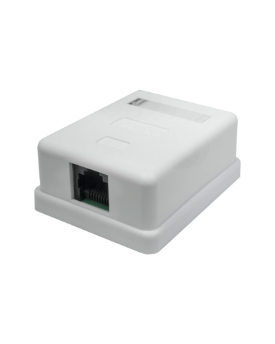 Розетка настенная RJ-45, 8P8C, Cat.5e, 1 порт UTP (10-0307): Компьютерная розетка в Рубцовске